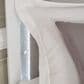 Ashley Maeling King Upholstered Panel LED Bed in Matte White and Gray, , large
