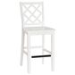 Linon Home Decor Mayfair Counter Stool in White, , large