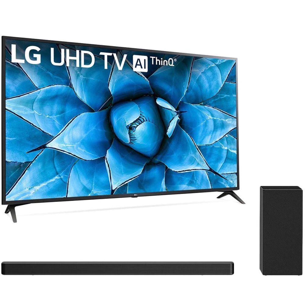 LG 75" Class 4K LED Ultra Smart HD - Smart TV with 3.1 Channel Soundbar System, , large