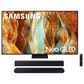 Samsung 55" Class Neo QN70F 4K QLED Vision AI - Smart TV with S-Series 5.0 Channel Soundbar and B-Series 2.0 Channel Soundbar in Black, , large