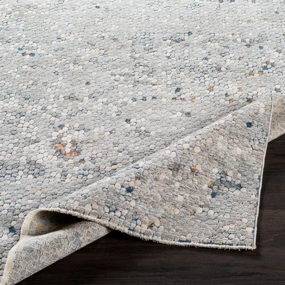 Surya Presidential Sage, Deep Teal, Ivory, Wheat and Orange 8&#39;10&quot; x 12&#39;10&quot; Area Rug, , large