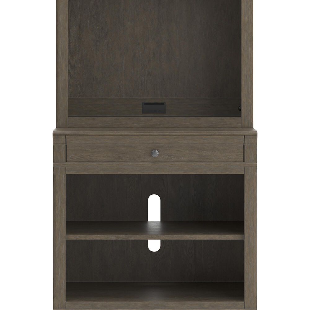Ashley Janismore 79&quot; Bookcase in Weathered Gray, , large