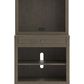 Ashley Janismore 79" Bookcase in Weathered Gray, , large