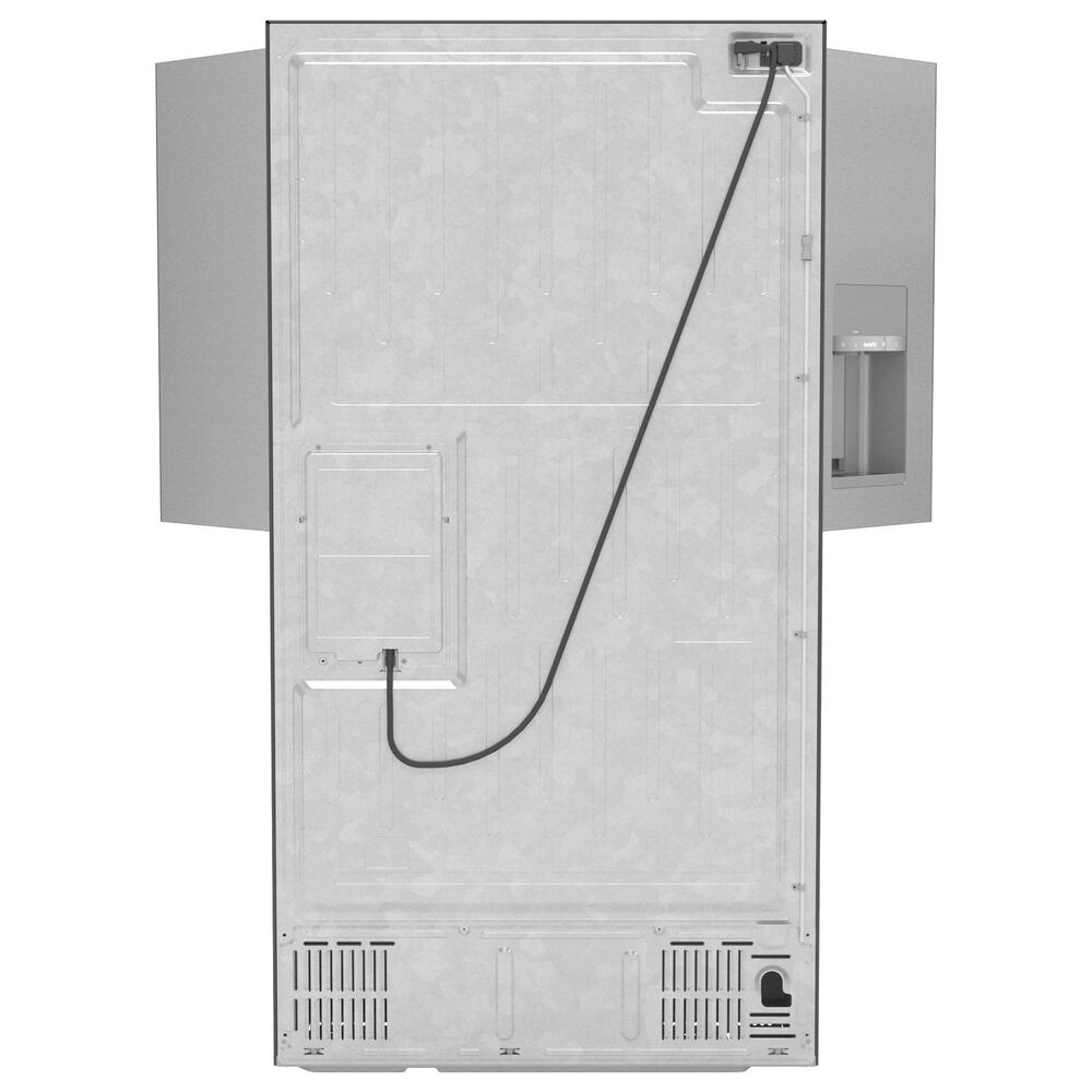 Cafe 22.3 Cu. Ft. 4-Door French Door Refrigerator in Platinum Glass, , large