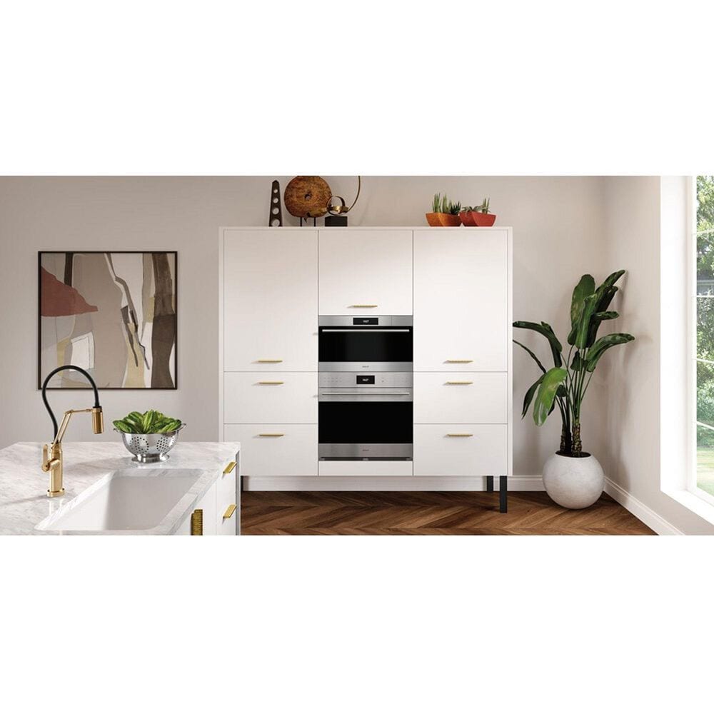 Wolf Appliances E Series 30" Transitional Plumbed Convection Steam Oven in Stainless Steel, , large