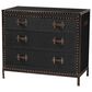 Baxton Studio Benton 4-Drawer Storage Cabinet in Black, , large
