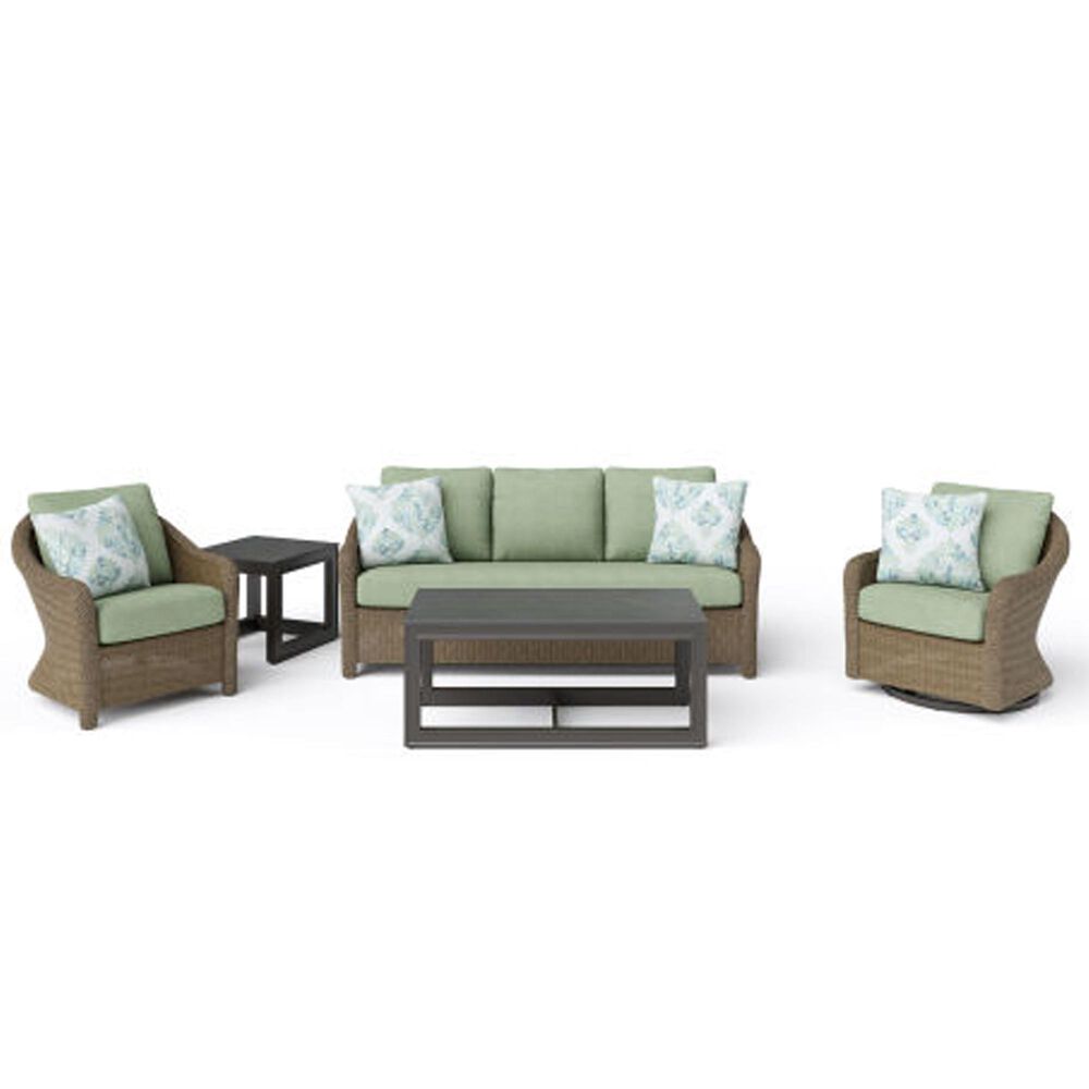 Clear Creek Collection 5-Piece Patio Conversation Set in Poplin Spring, , large