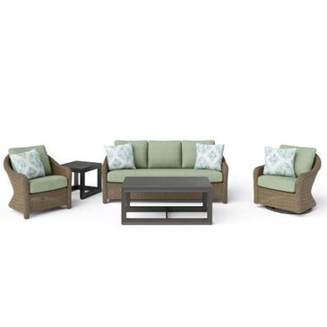 Clear Creek Collection 5-Piece Patio Conversation Set in Poplin Spring, , large
