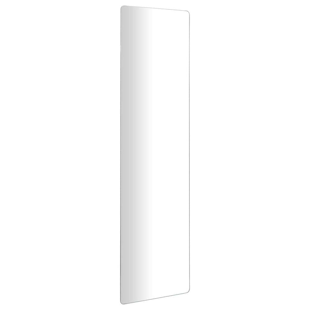 Maple and Jade 59&quot; Rectangular Metal Wall Mirror in Silver, , large