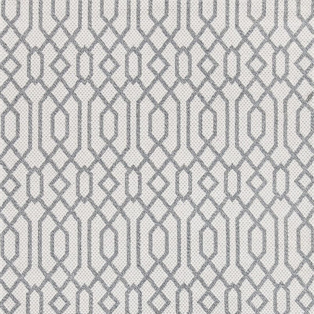 Safavieh Martha Stewart Cotton 2&#39; x 8&#39; Silver and Grey Runner, , large