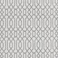 Safavieh Martha Stewart Cotton 2" x 8" Silver and Grey Runner, , large