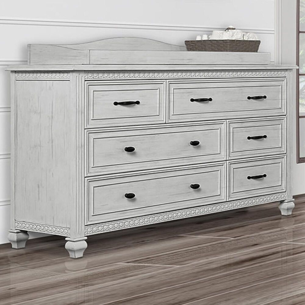 Evolur Madison Double Dresser in Antique Grey Mist, , large