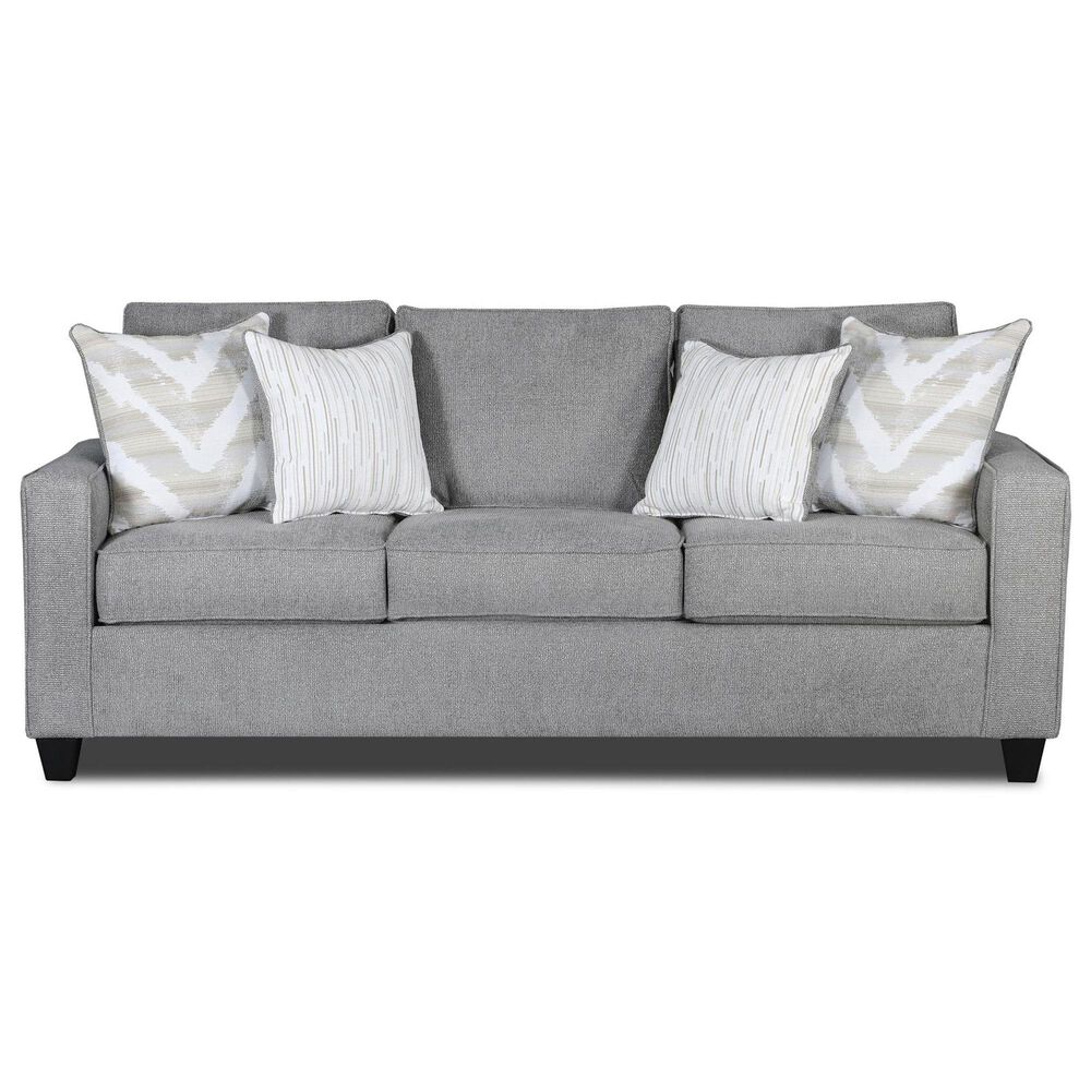 Northwestern Carmine Stationary Sofa in Gray, , large