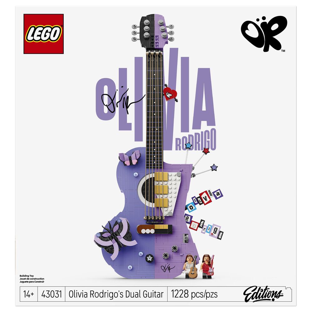 LEGO Editions Olivia Rodrigo's Dual Guitar Building Set, , large