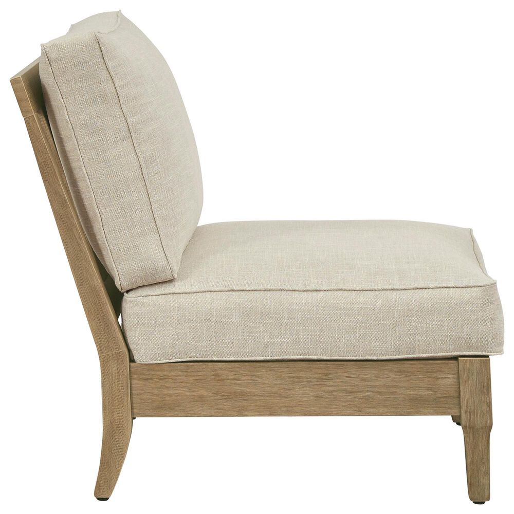 Ashley Clare View 4-Piece Outdoor Sectional in Beige, , large