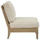 Ashley Clare View 4-Piece Outdoor Sectional in Beige, , large