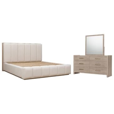 Urban Home Gardenia 3-Piece Queen Bedroom Set in Chai, , large
