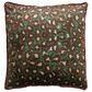 Creative Coop Obsidian 20" Square Throw Pillow in Brown and Green, , large