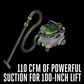 EGO 9 Gallon 110 CFM 56-Volt Lithium-ion Cordless Wet/Dry Vacuum with Multiple Power Mode and Remote Control with 5.0 Ah Battery and Charger, , large