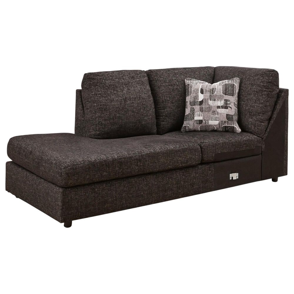 Ashley Coralene 2-Piece Right-Facing Sectional with Chaise in Onyx, , large