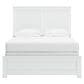 Ashley Bostwick Shoals 5-Piece Full Panel Bedroom Set in White, , large
