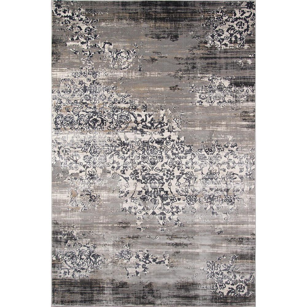 Momeni Juliet JU-05 5" x 7"5" Grey Area Rug , , large