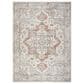 Nourison Astra Machine Washable ASW12 3"3" x 5" Grey and Multicolor Area Rug, , large