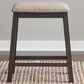 Belle Furnishings Harrison 26" Upholstered Counter Stool in Espresso, , large