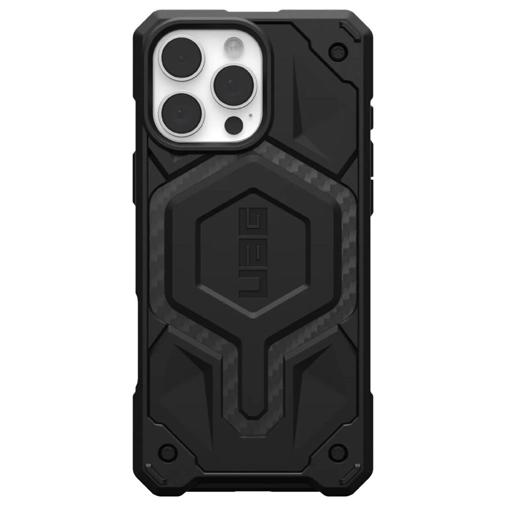 UAG Monarch Pro Series MagSafe Case for Apple iPhone 16 Pro in Carbon Fiber, , large