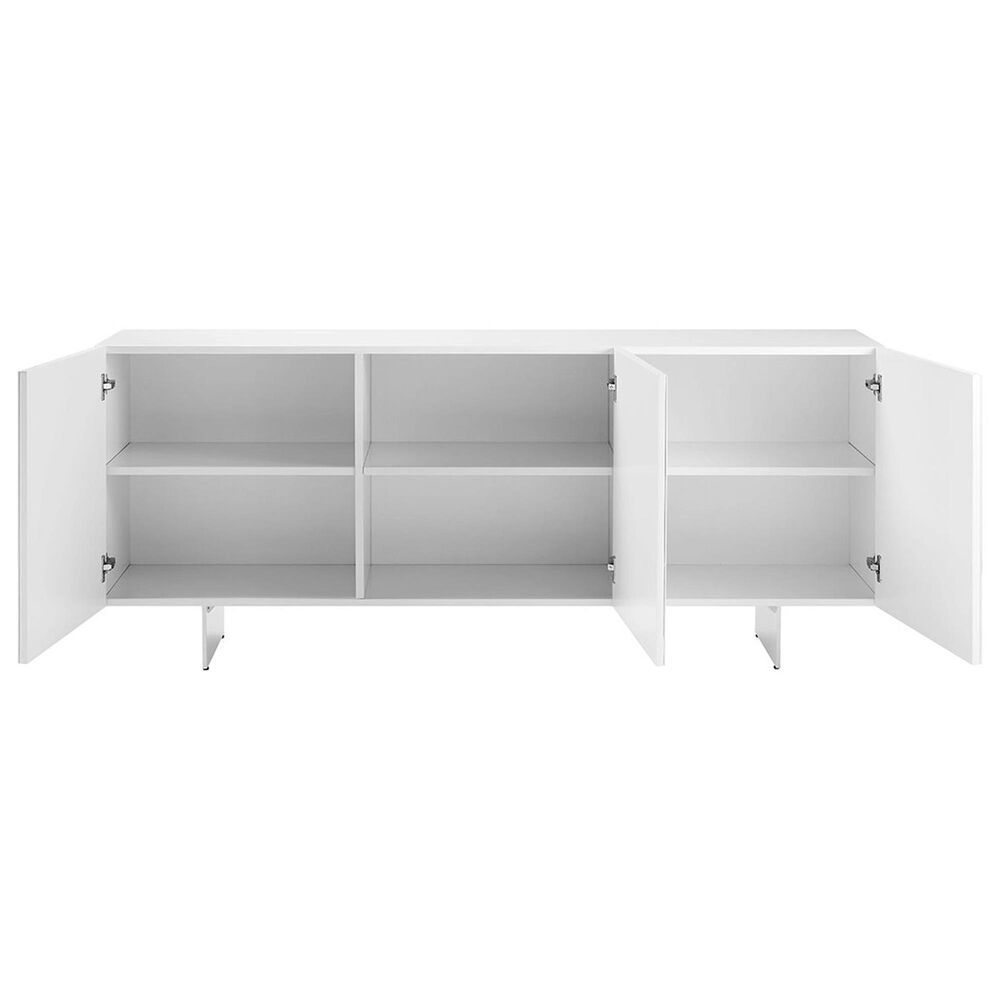 Casabianca Home Hugo 3-Door Buffet in White, , large