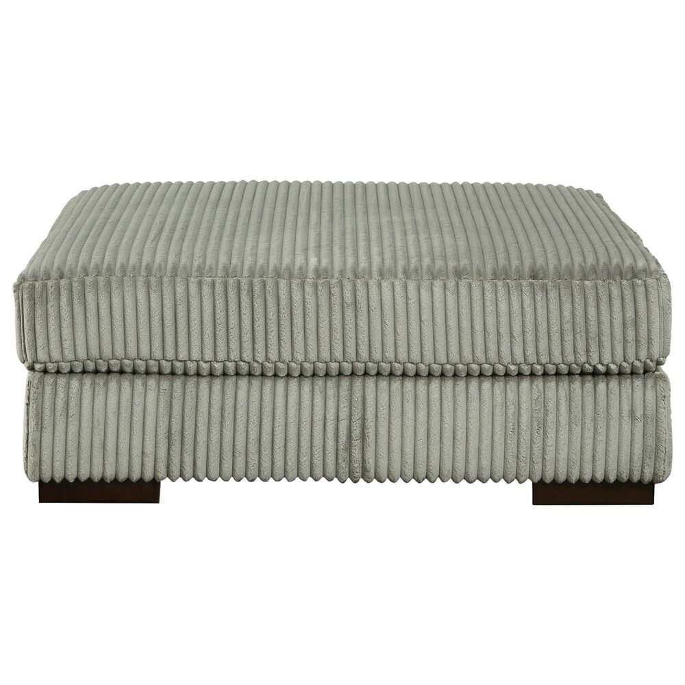 Ashley Lindyn Oversized Accent Ottoman in Fog, , large