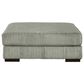 Ashley Lindyn Oversized Accent Ottoman in Fog, , large