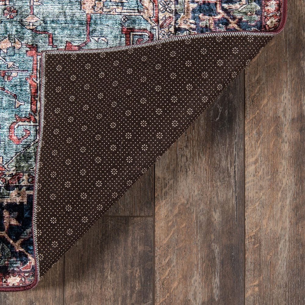 Momeni Karachi KAR-3 5&#39; x 8&#39; Multicolor Area Rug, , large