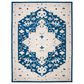 Safavieh Micro-Loop 8" x 10" Navy and Ivory Area Rug, , large