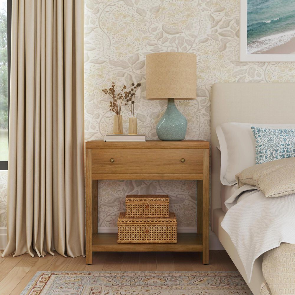 Butler Specialty Company Nora 1-Drawer 30" Nightstand in Natural, , large