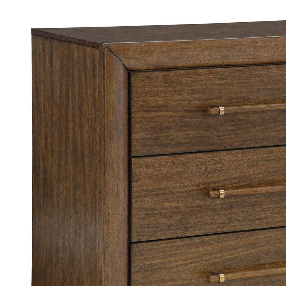 Ashley Lyncott 6-Drawer Dresser Only in Brown, , large