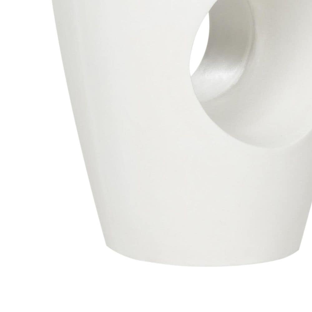 Safavieh Aishi Concrete Accent Table in Ivory, , large