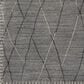 Surya Arlequin 10" x 14" Charcoal, Medium Gray and Black Area Rug, , large