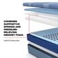 Sealy Wilkins Medium Hybrid King Mattress with High Profile Box Springs, , large