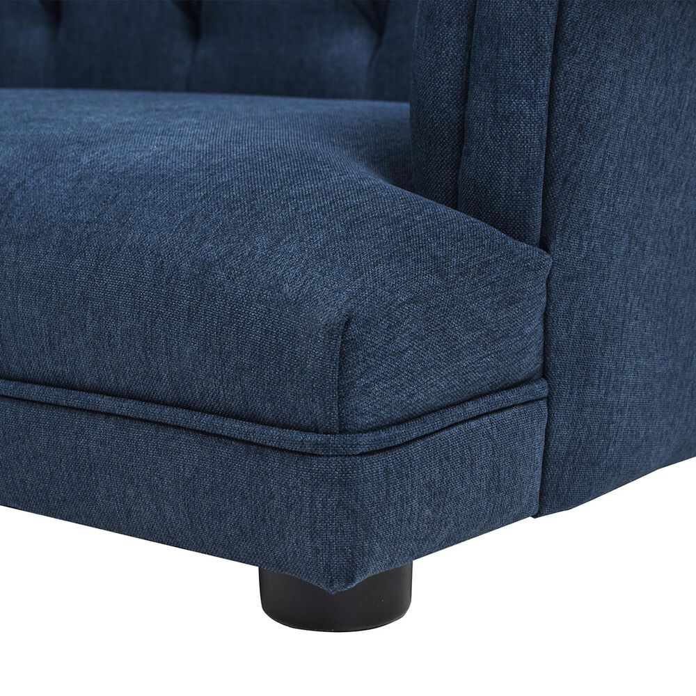 Jennifer Taylor Home Kiki Dog Sofa Bed in Pacific Blue, , large