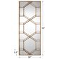 Uttermost Kennis Leaner Mirror in Antiqued Gold, , large