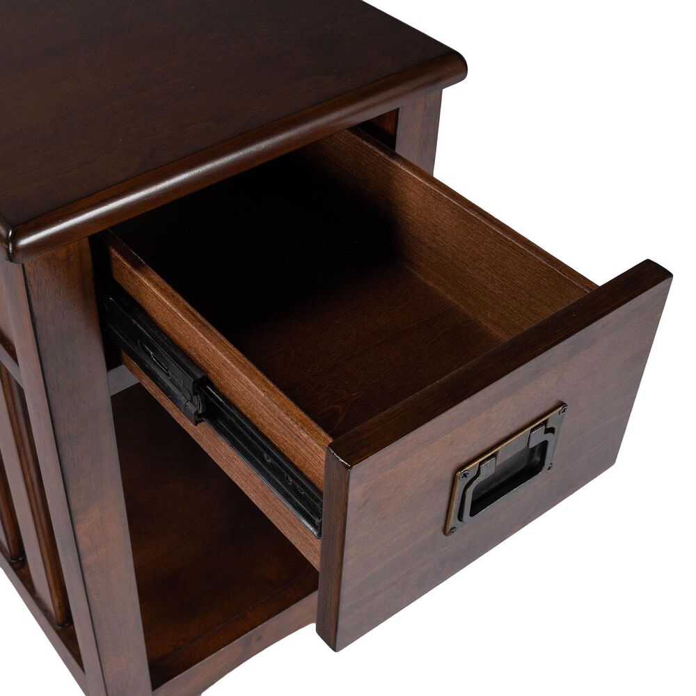 Butler Larina Chairside Table in Dark Brown, , large