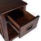 Butler Larina Chairside Table in Dark Brown, , large