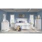 LEGAC Vintage Market Queen Shelter Bed in Picket Fence, , large