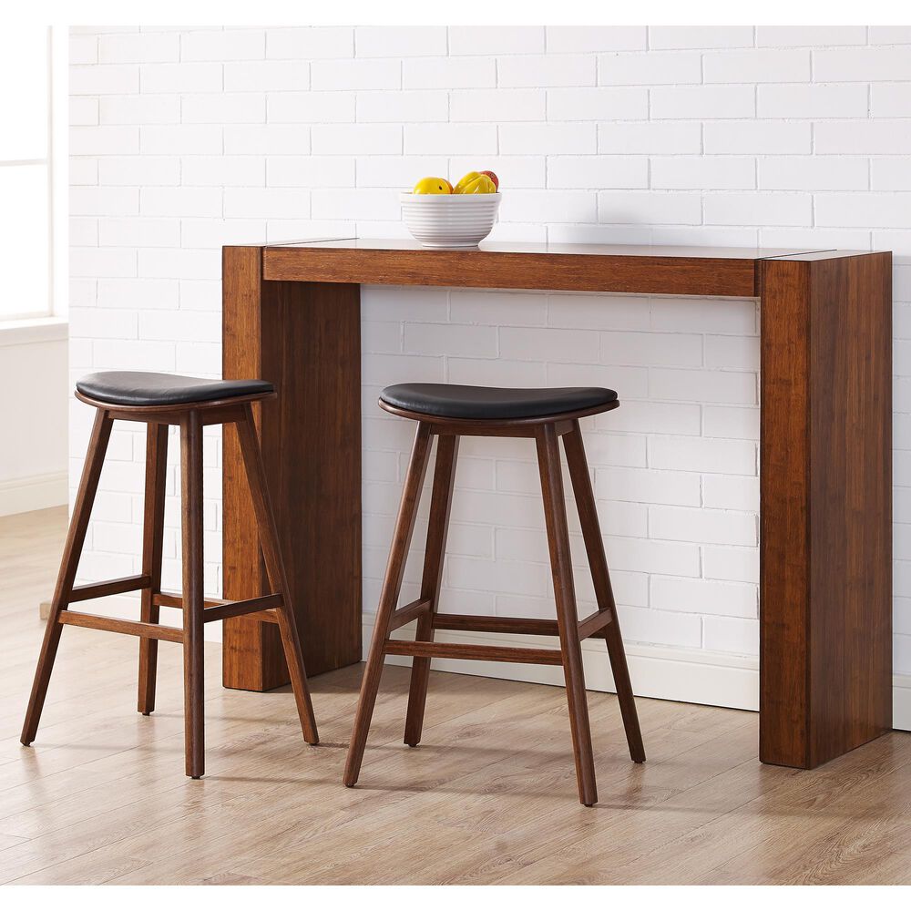 Natural Bamboo Furnishings 26&quot; Contemporary Counter Stool in Exotic Bamboo, , large