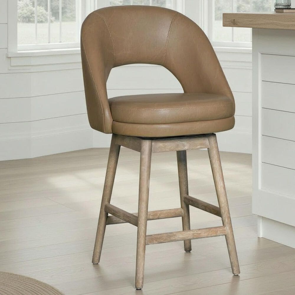Blue River Adrian Swivel Counter Height in Gray, , large