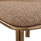 Urban Home Mataranka 7-Piece Rectangular Dining Set in Bistre and Brushed Golden Stainless Steel, , large