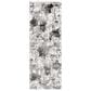 Surya Venice VNE-2308 2"9" x 7"3" Charcoal and Ivory Runner, , large