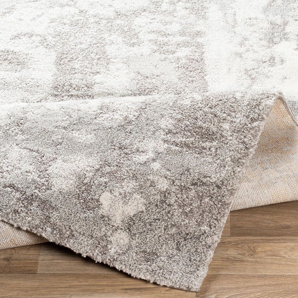 Surya Venice VNE-2305 2&#39; x 3&#39; Ivory and Charcoal Area Rug, , large