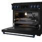 THOR KITCHEN 3-Piece Kitchen Package with 17.5 Cu. Ft. French-Door Refrigerator in Black and Navy Blue, , large
